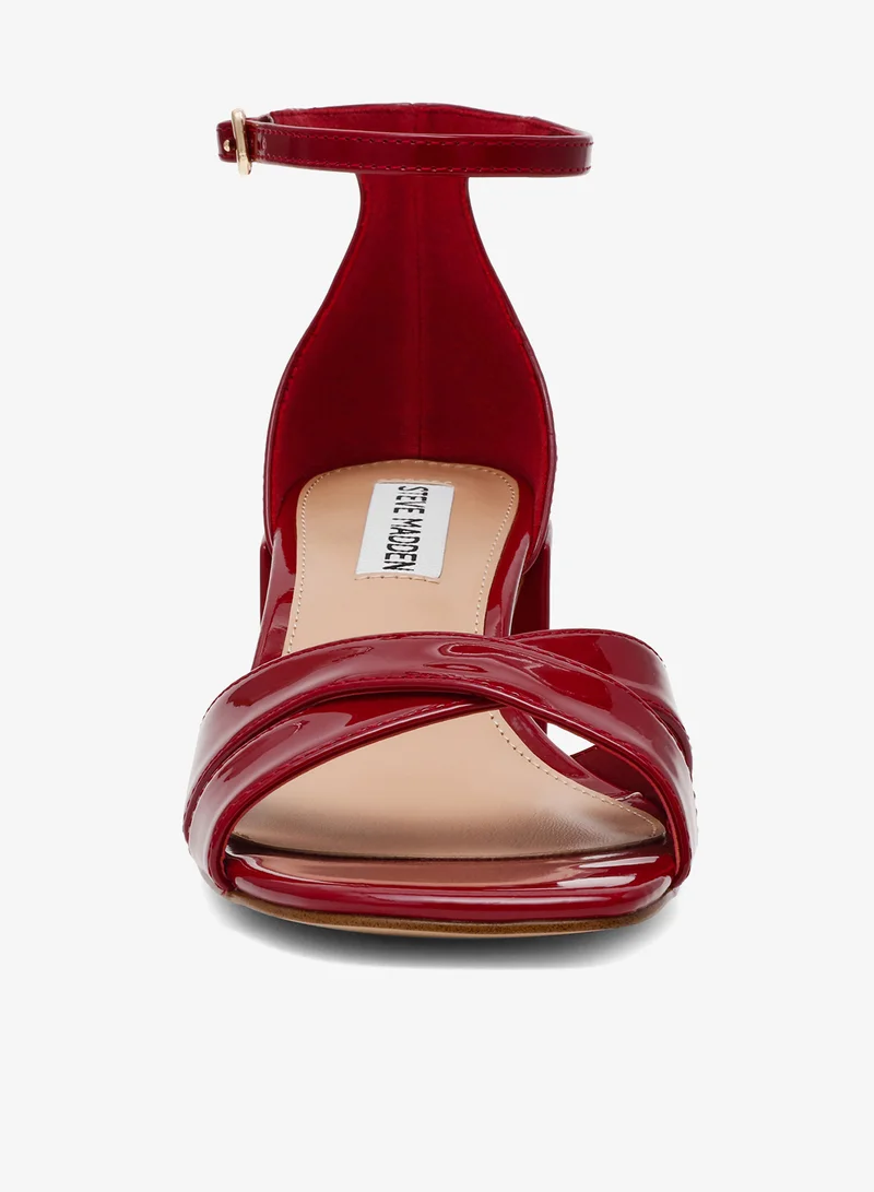 STEVE MADDEN Patent PU Sling Back Sandals